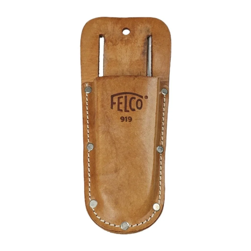 Felco 919 Leather Pruner Holster Sheath Tool Pouch Belt Loop Made In USA